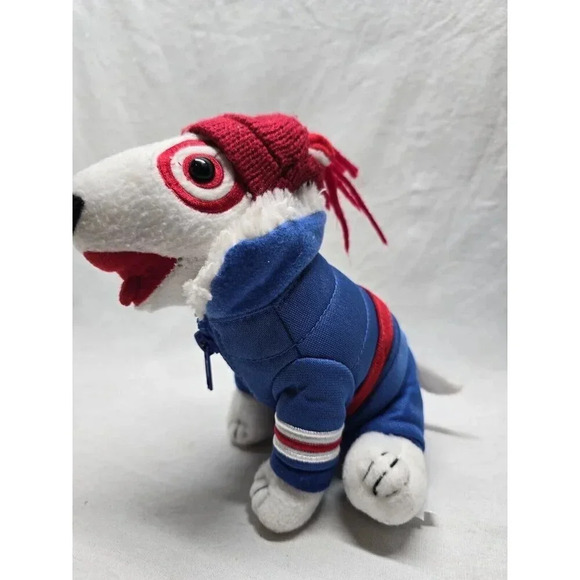 Target Other - Target Bullseye Dog Winter Weather Costume Plush Stuffed Animal 8"- Read